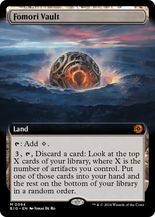 Fomori Vault (Extended Art) [Outlaws of Thunder Junction: The Big Score] - MTG Single