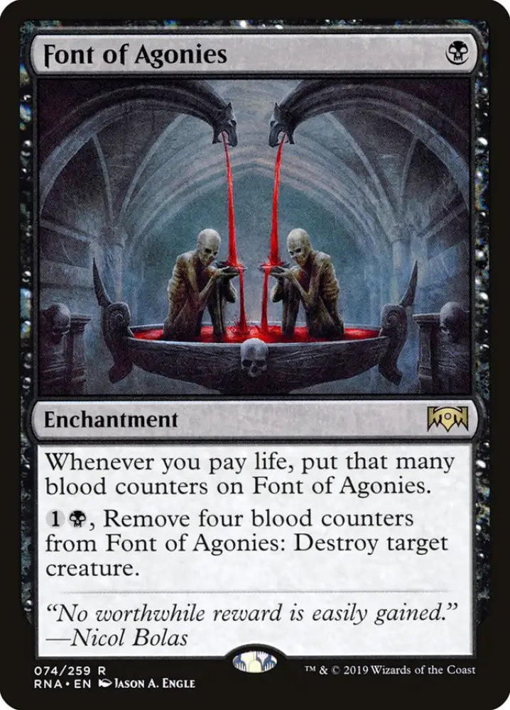 Font of Agonies [Ravnica Allegiance] - MTG Single