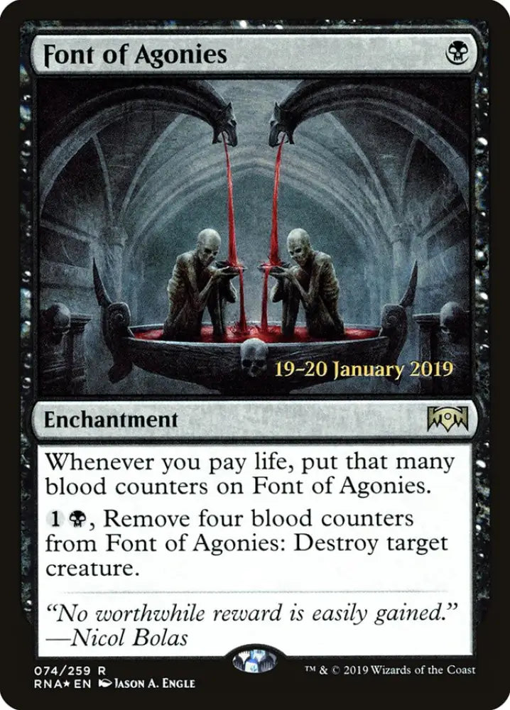 Font of Agonies [Ravnica Allegiance Prerelease Promos] - MTG Single