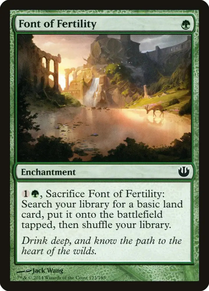 Font of Fertility [Journey into Nyx] - MTG Single
