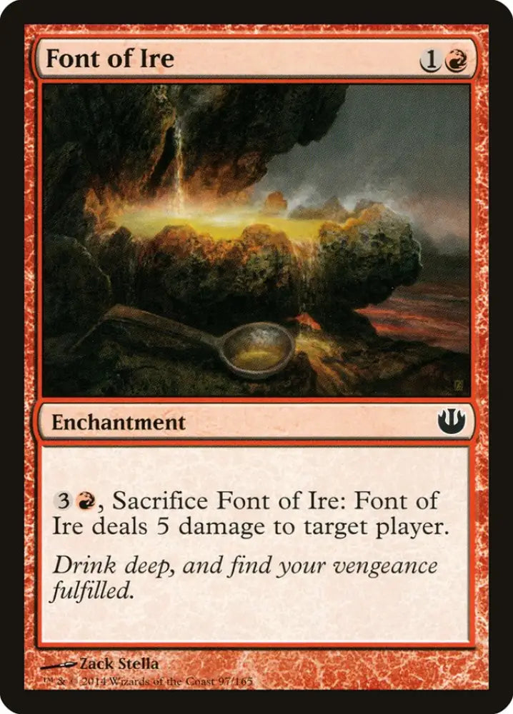 Font of Ire [Journey into Nyx] - MTG Single