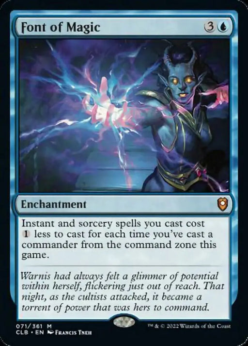 Font of Magic [Commander Legends: Battle for Baldur’s Gate] - MTG Single