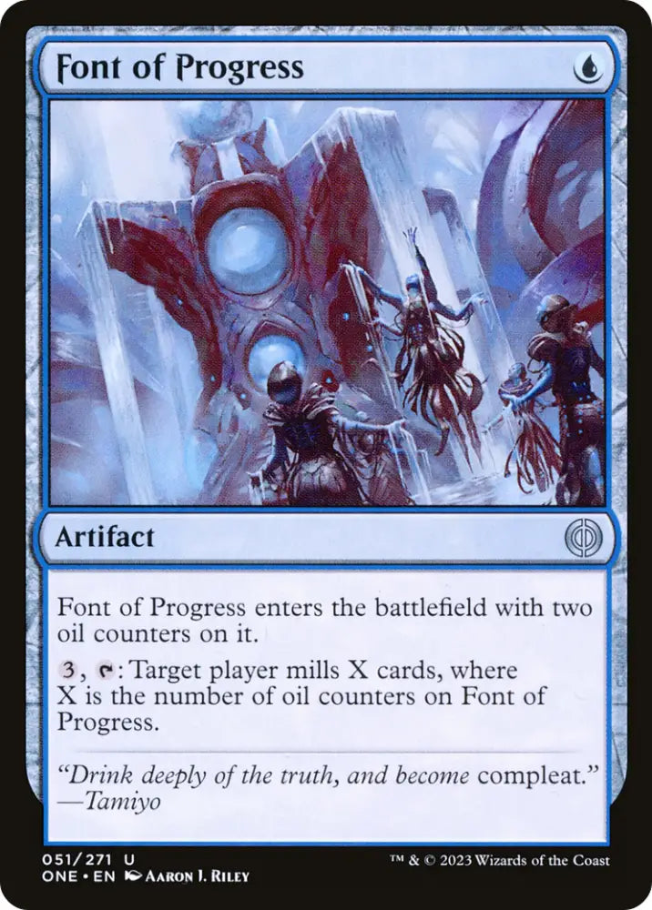 Font of Progress [Phyrexia: All Will Be One] - MTG Single