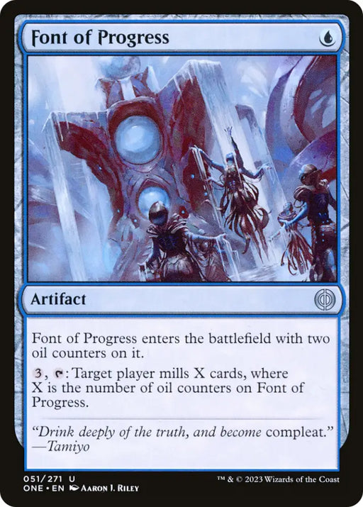 Font of Progress [Phyrexia: All Will Be One] - MTG Single