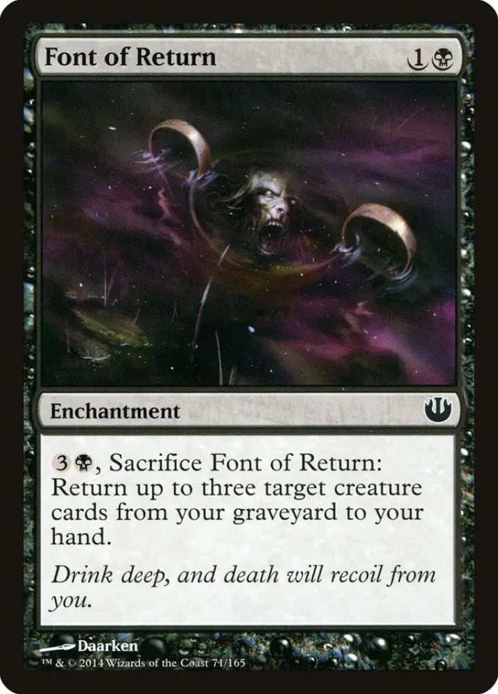 Font of Return [Journey into Nyx] - MTG Single