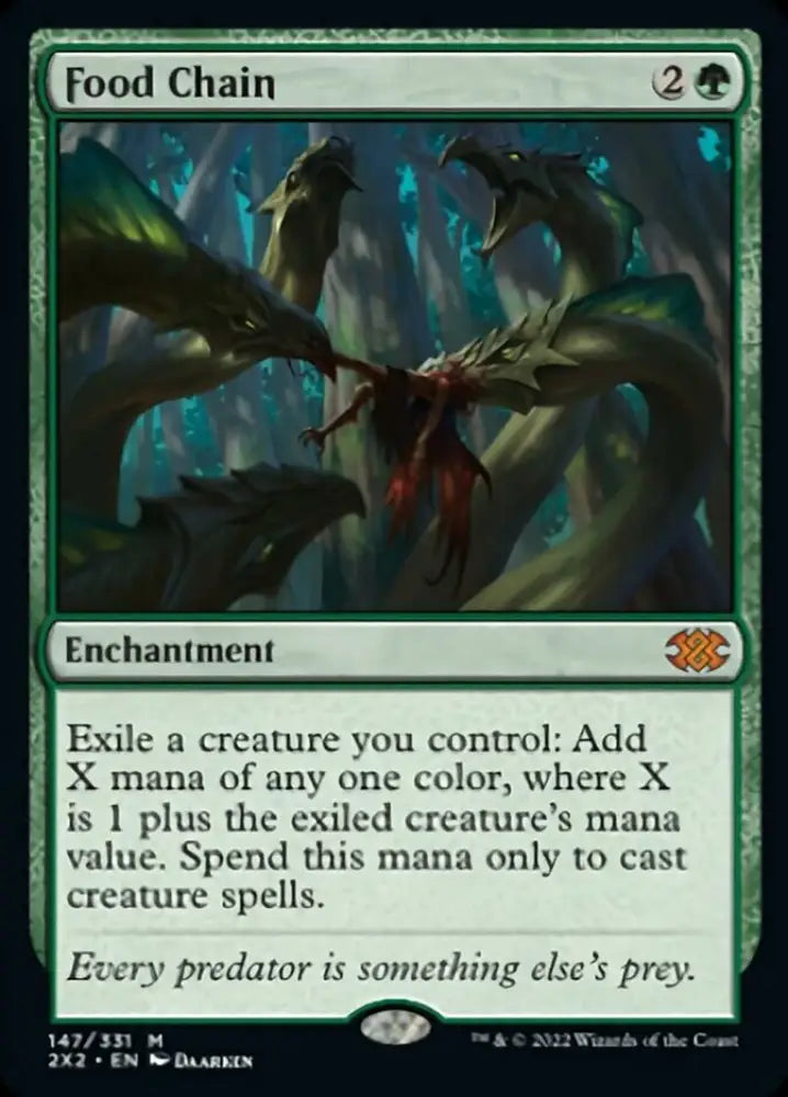 Food Chain [Double Masters 2022] - MTG Single