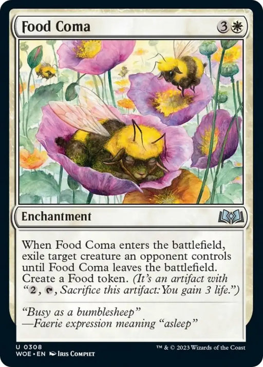 Food Coma [Wilds of Eldraine] - MTG Single