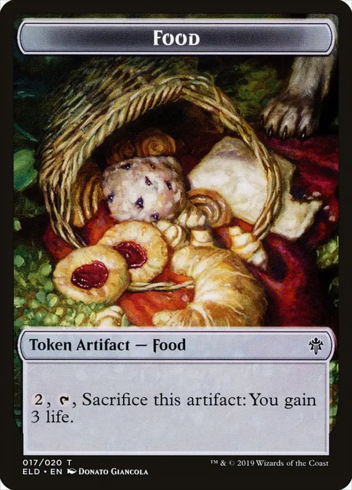 Food Token (017/020) [Throne of Eldraine Tokens] - MTG Single