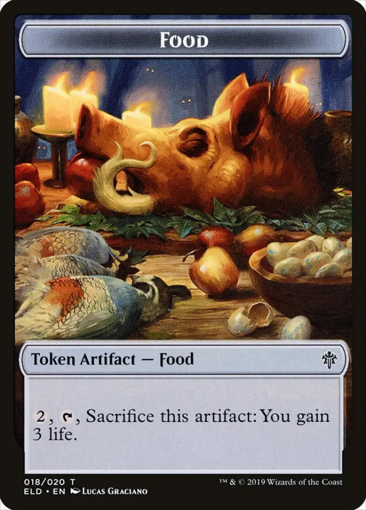 Food Token (018/020) [Throne of Eldraine Tokens] - MTG Single