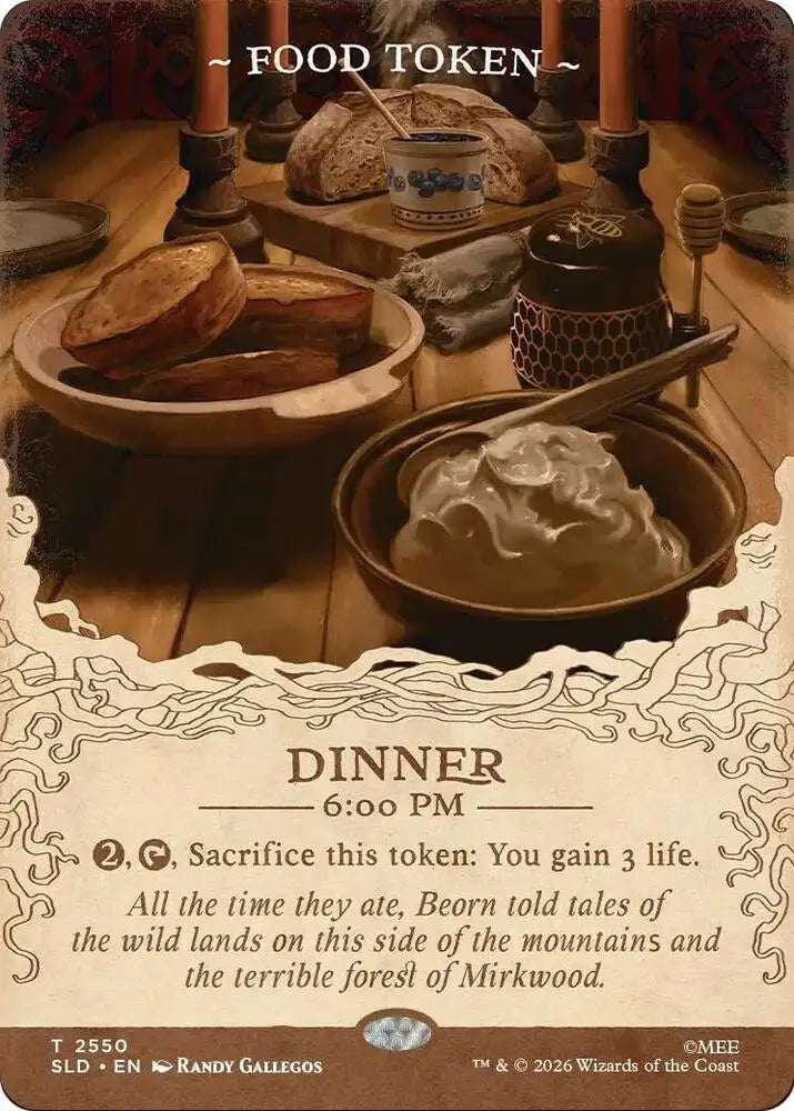 Food Token (2550) [Secret Lair Drop]