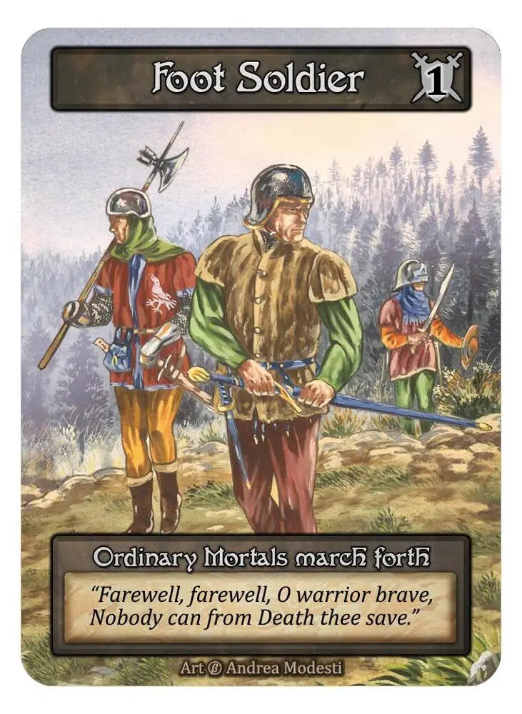 Foot Soldier (1) (Box Topper) [Beta]
