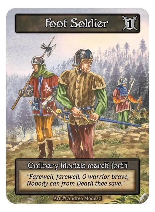 Foot Soldier (1) (Box Topper) [Beta]