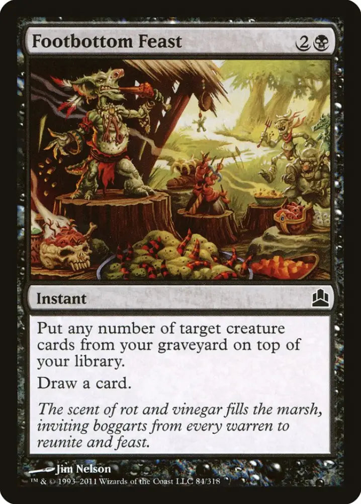 Footbottom Feast [Commander 2011] - MTG Single