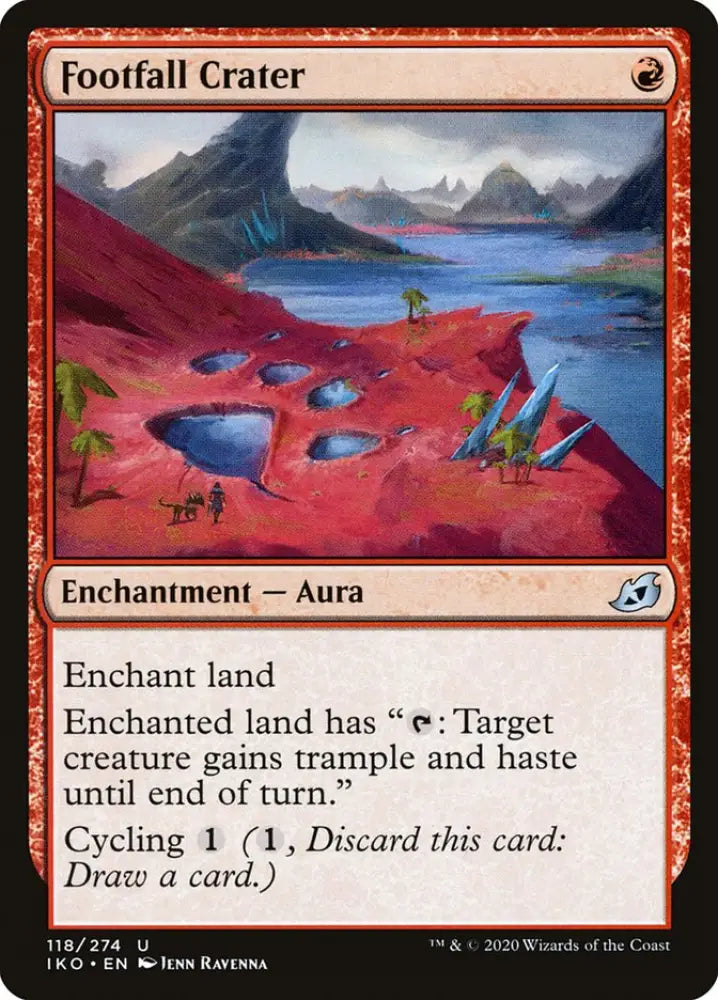 Footfall Crater [Ikoria: Lair of Behemoths] - MTG Single