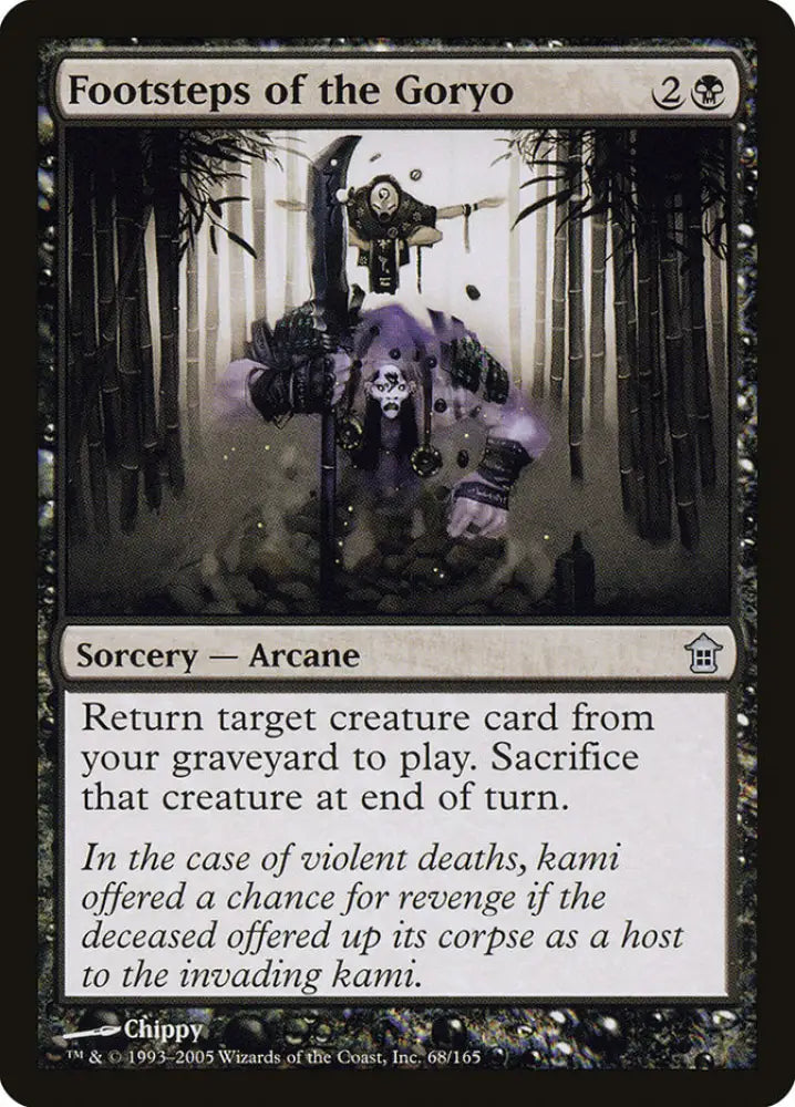 Footsteps of the Goryo [Saviors of Kamigawa] - MTG Single