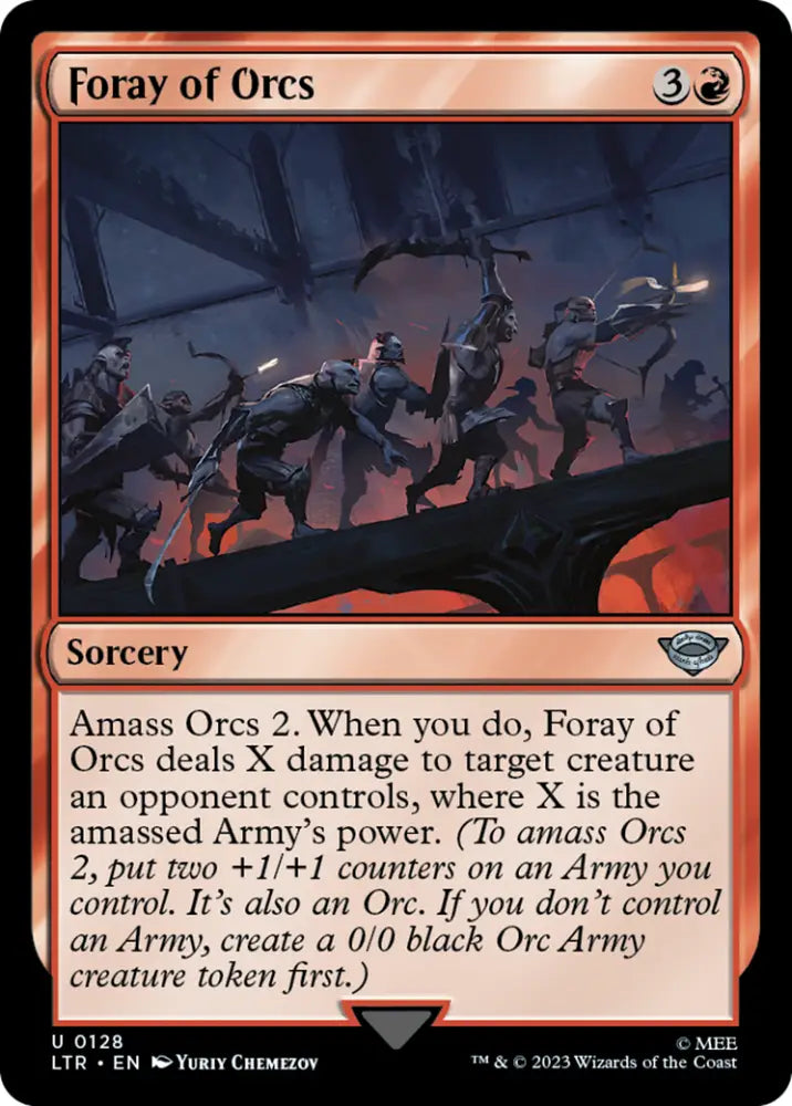Foray of Orcs [The Lord of the Rings: Tales of Middle-Earth] - MTG Single