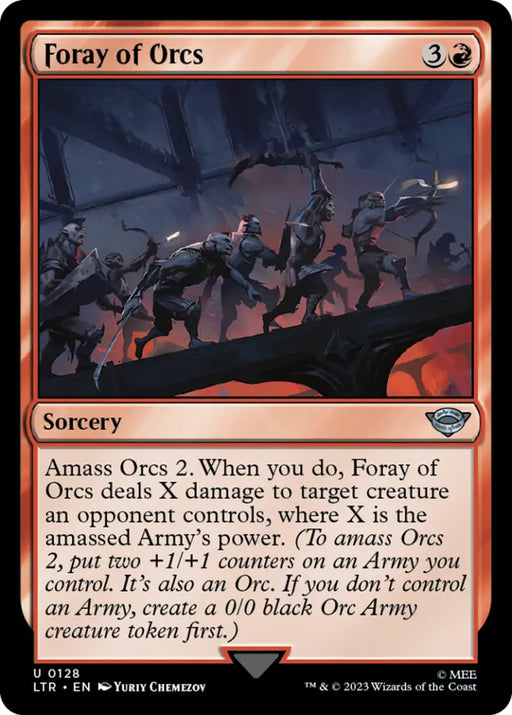 Foray of Orcs [The Lord of the Rings: Tales of Middle-Earth] - MTG Single