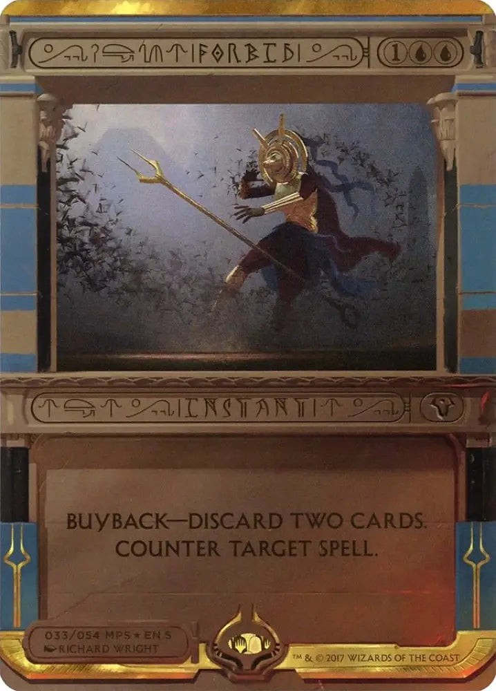 Forbid (Invocation) [Amonkhet Invocations] - MTG Single
