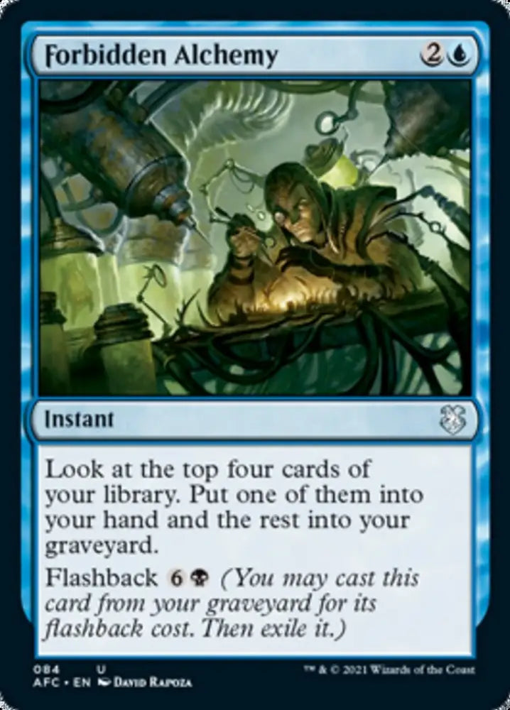 Forbidden Alchemy [Dungeons & Dragons: Adventures in the Forgotten Realms Commander] - MTG Single