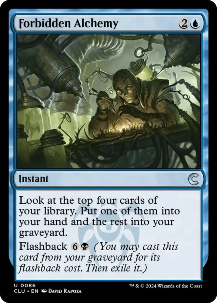 Forbidden Alchemy [Ravnica: Clue Edition] - MTG Single
