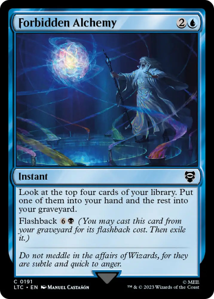 Forbidden Alchemy [The Lord of the Rings: Tales of Middle-Earth Commander] - MTG Single