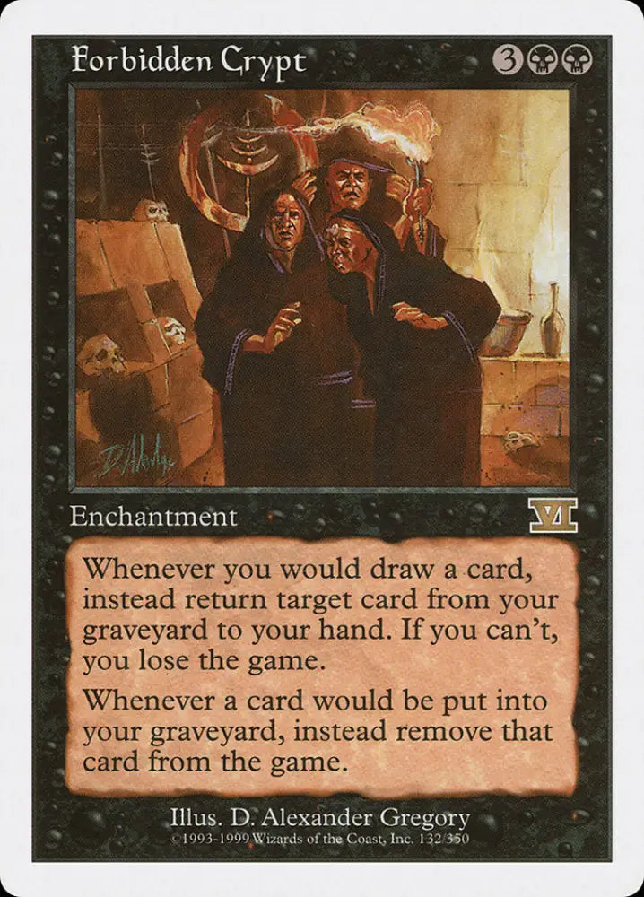 Forbidden Crypt [Classic Sixth Edition] - MTG Single