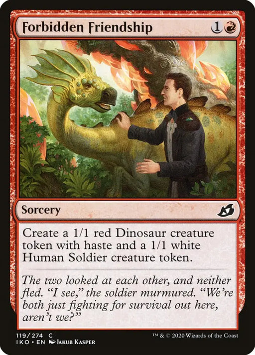 Forbidden Friendship [Ikoria: Lair of Behemoths] - MTG Single