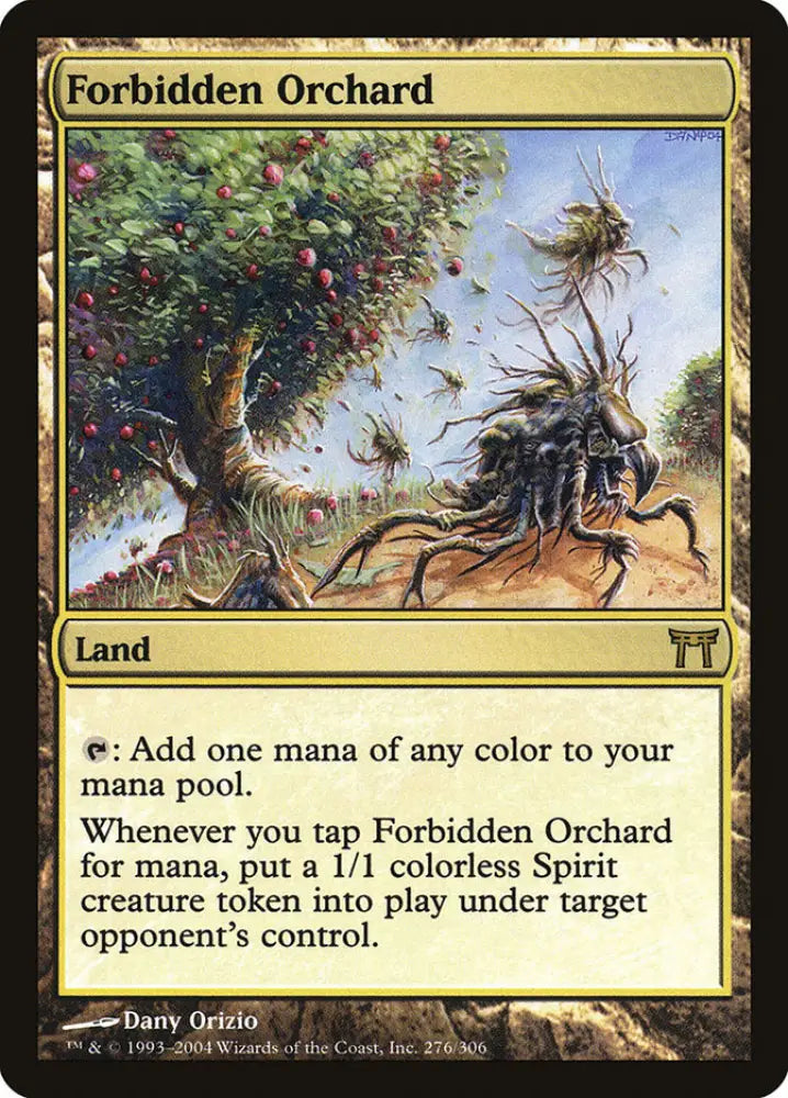 Forbidden Orchard [Champions of Kamigawa] - MTG Single