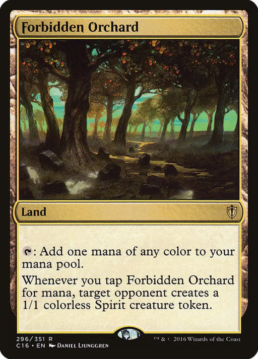 Forbidden Orchard [Commander 2016] - MTG Single