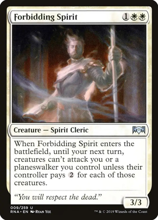 Forbidding Spirit [Ravnica Allegiance] - MTG Single