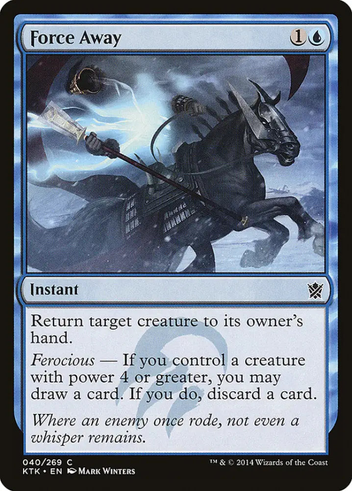 Force Away [Khans of Tarkir] - MTG Single
