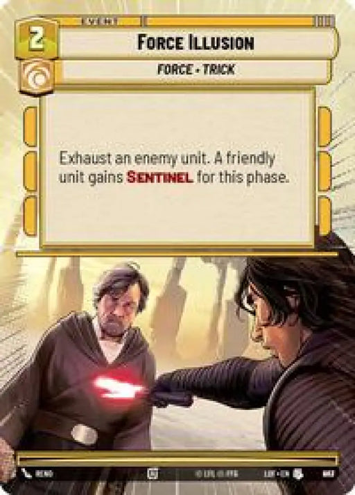 Force Illusion (Hyperspace Foil) (963) [Legends of the Force]