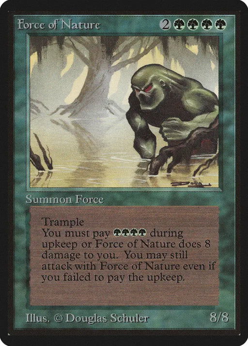 Force of Nature [Beta Edition] - MTG Single