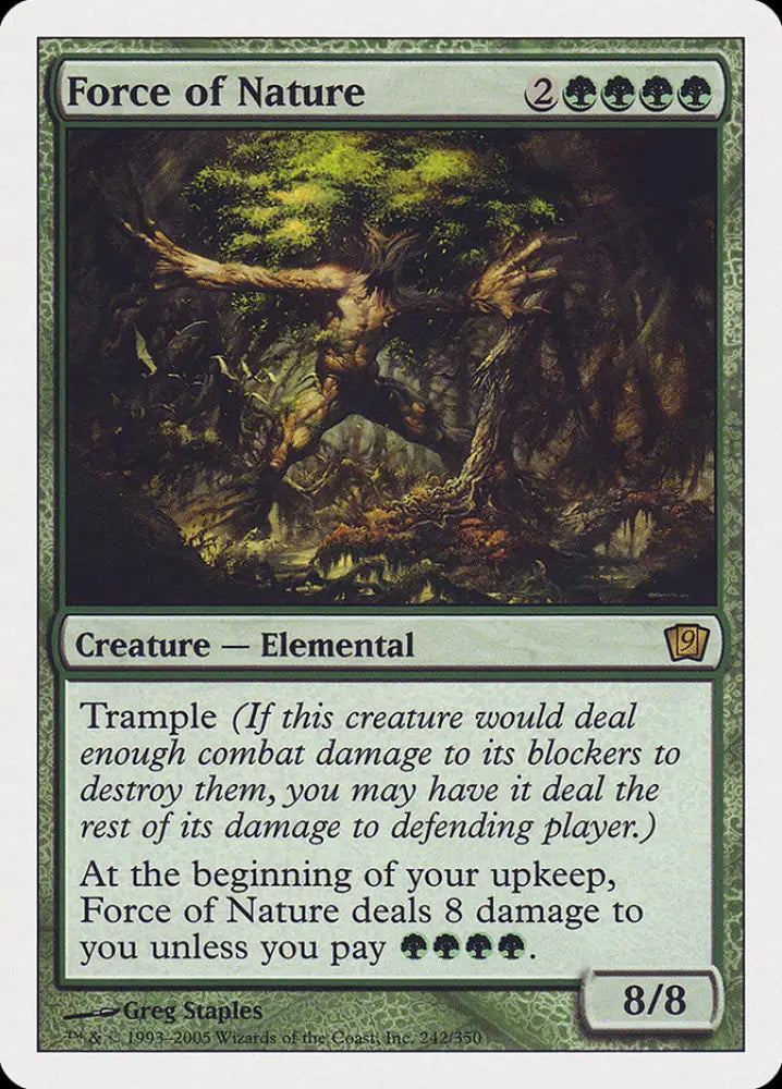 Force of Nature [Ninth Edition] - MTG Single
