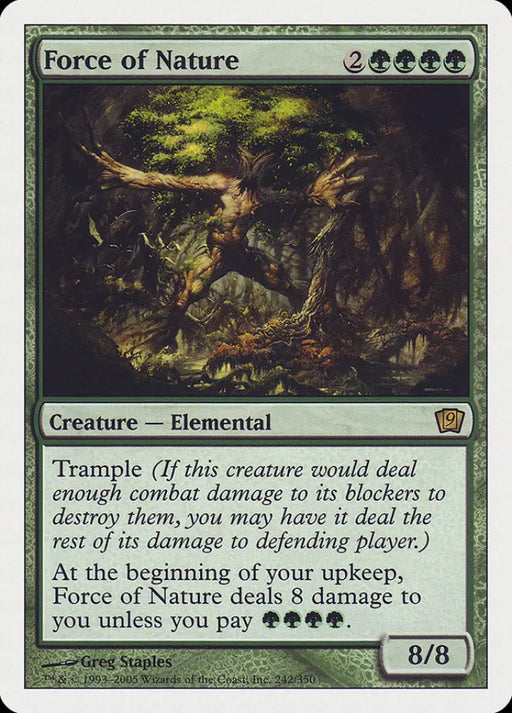 Force of Nature [Ninth Edition] - MTG Single