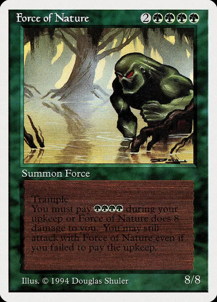 Force of Nature [Summer Magic / Edgar] - MTG Single