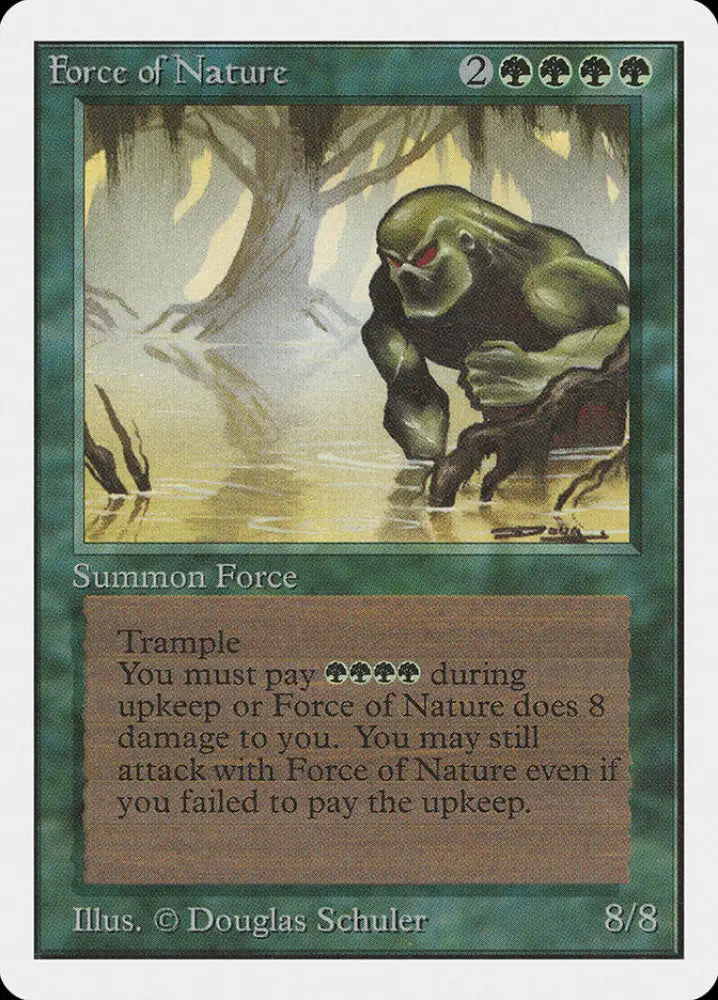 Force of Nature [Unlimited Edition] - MTG Single