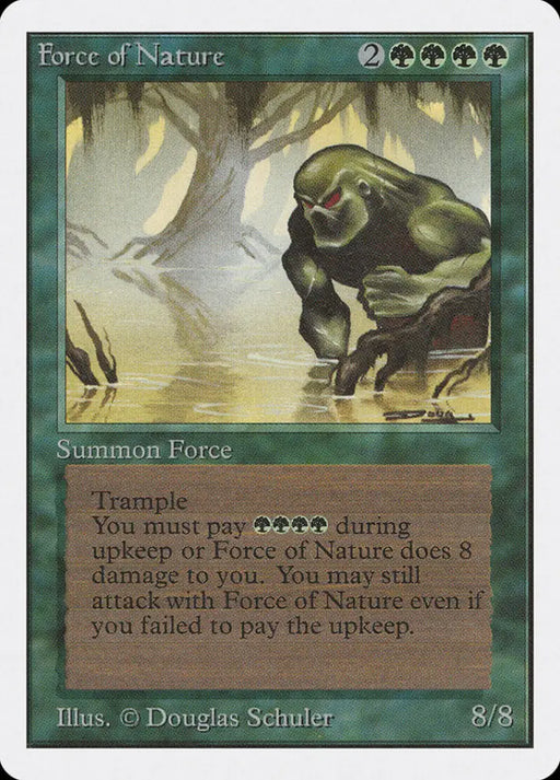 Force of Nature [Unlimited Edition] - MTG Single