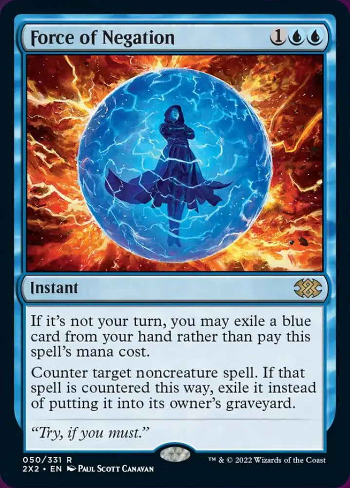 Force of Negation [Double Masters 2022] - MTG Single
