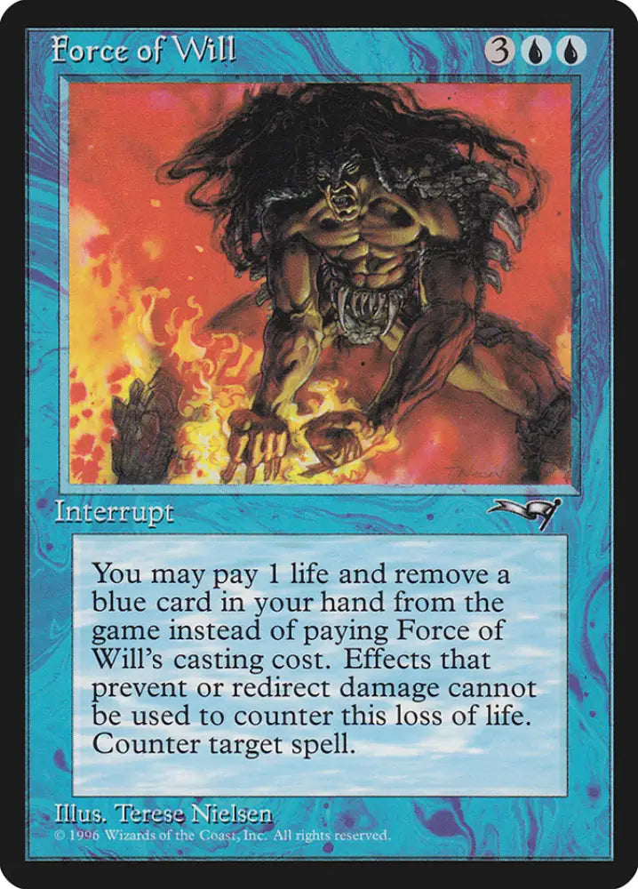 Force of Will [Alliances] - MTG Single