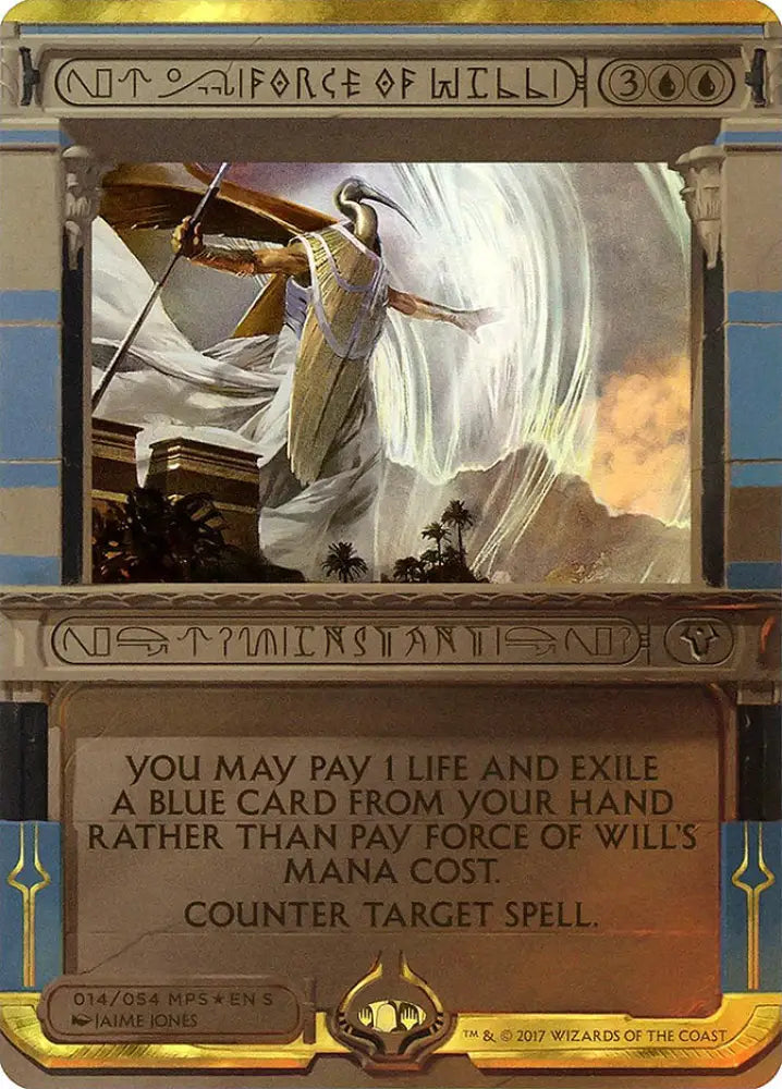 Force of Will (Invocation) [Amonkhet Invocations] - MTG Single