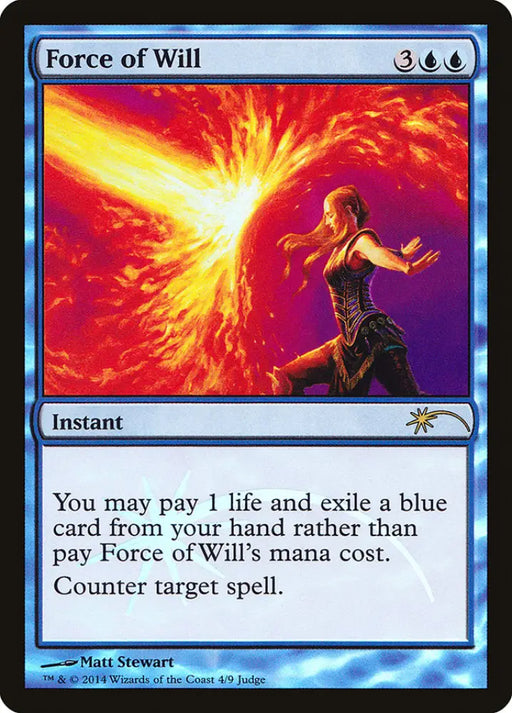 Force of Will [Judge Gift Cards 2014] - MTG Single