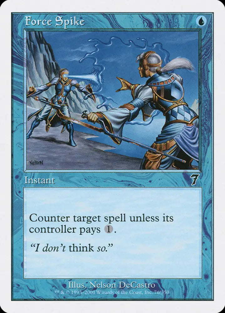 Force Spike [Seventh Edition] - MTG Single