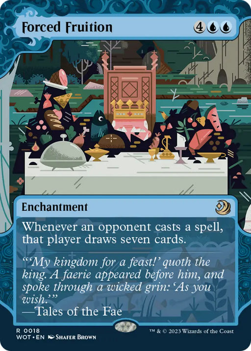 Forced Fruition [Wilds of Eldraine: Enchanting Tales] - MTG Single