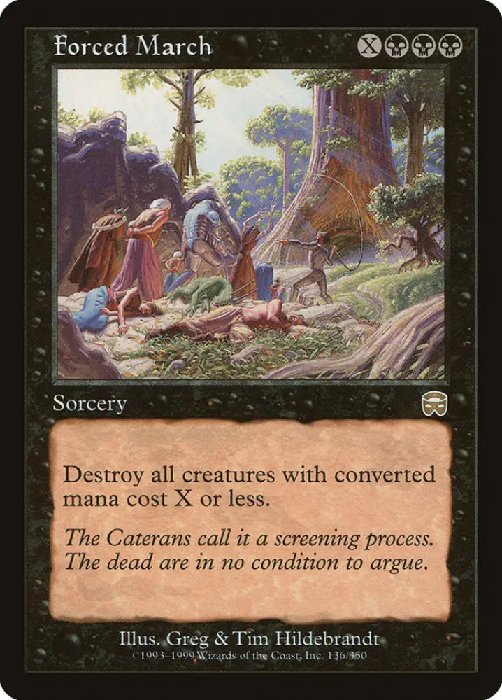 Forced March [Mercadian Masques] - MTG Single