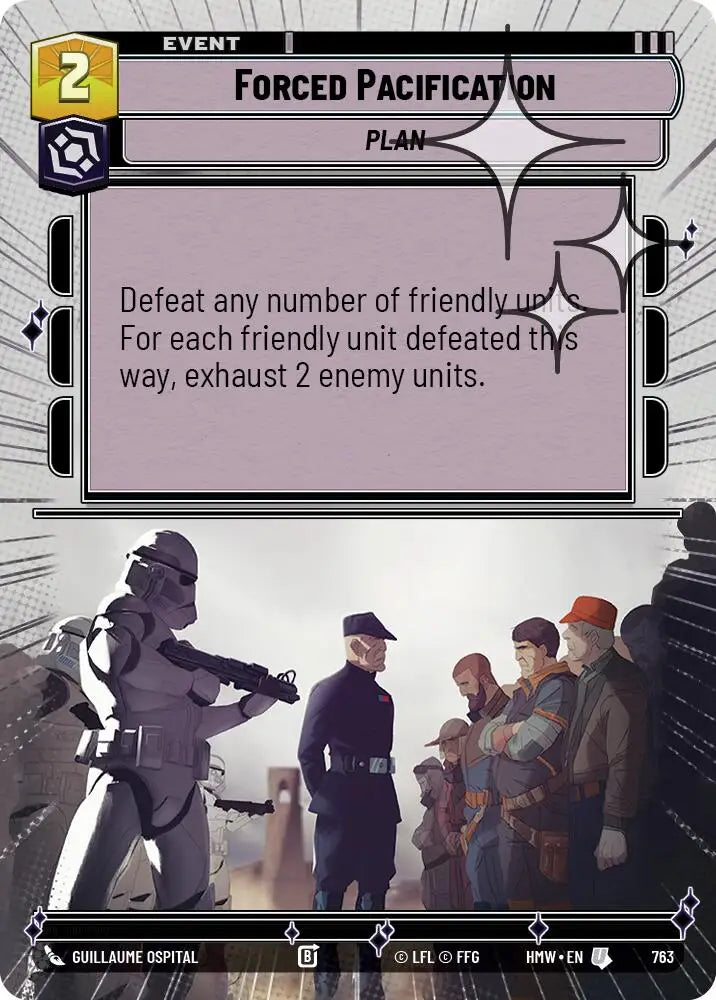 Forced Pacification (Hyperspace Foil) (763) [Homeworlds]
