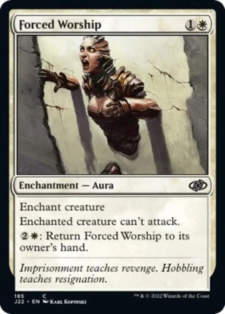 Forced Worship [Jumpstart 2022] - MTG Single
