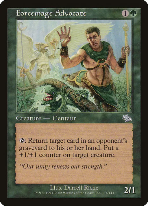 Forcemage Advocate [Judgment] - MTG Single