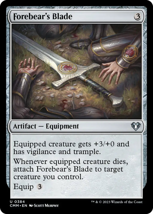 Forebear’s Blade [Commander Masters] - MTG Single