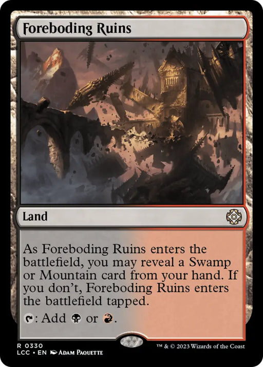 Foreboding Ruins [The Lost Caverns of Ixalan Commander] - MTG Single